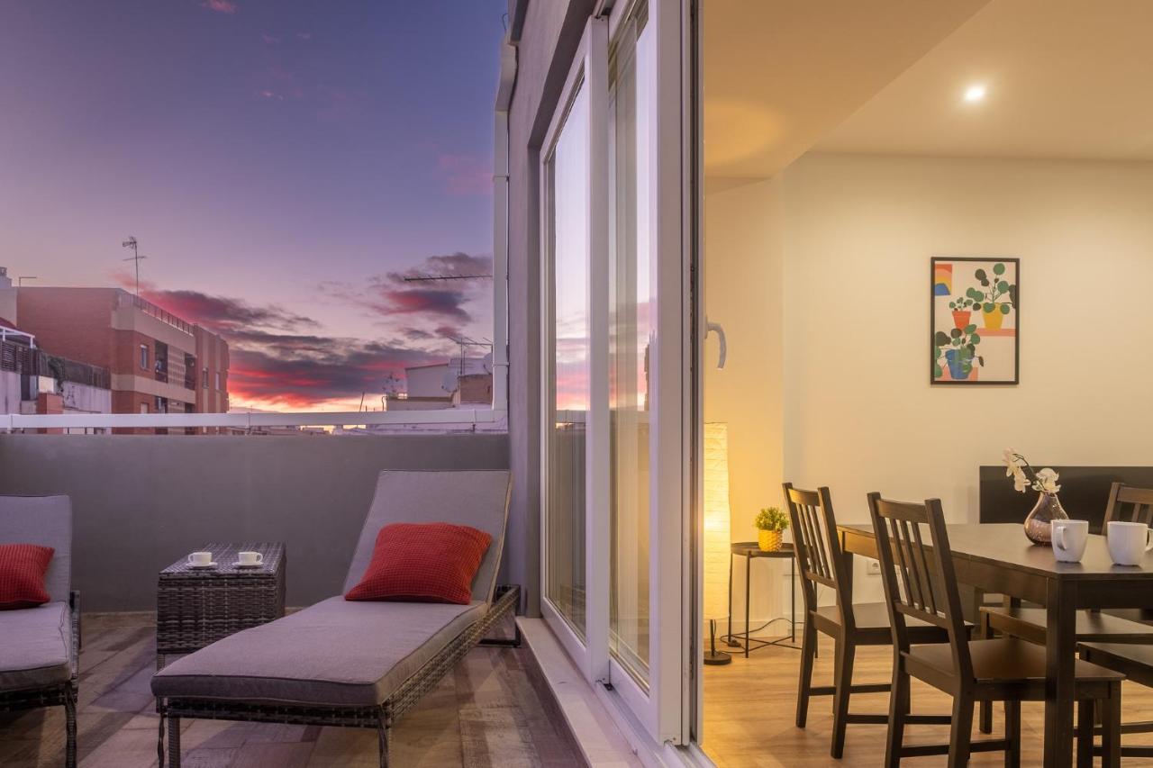 ולנסיה Spacious Penthouse With Private Terrace מראה חיצוני תמונה