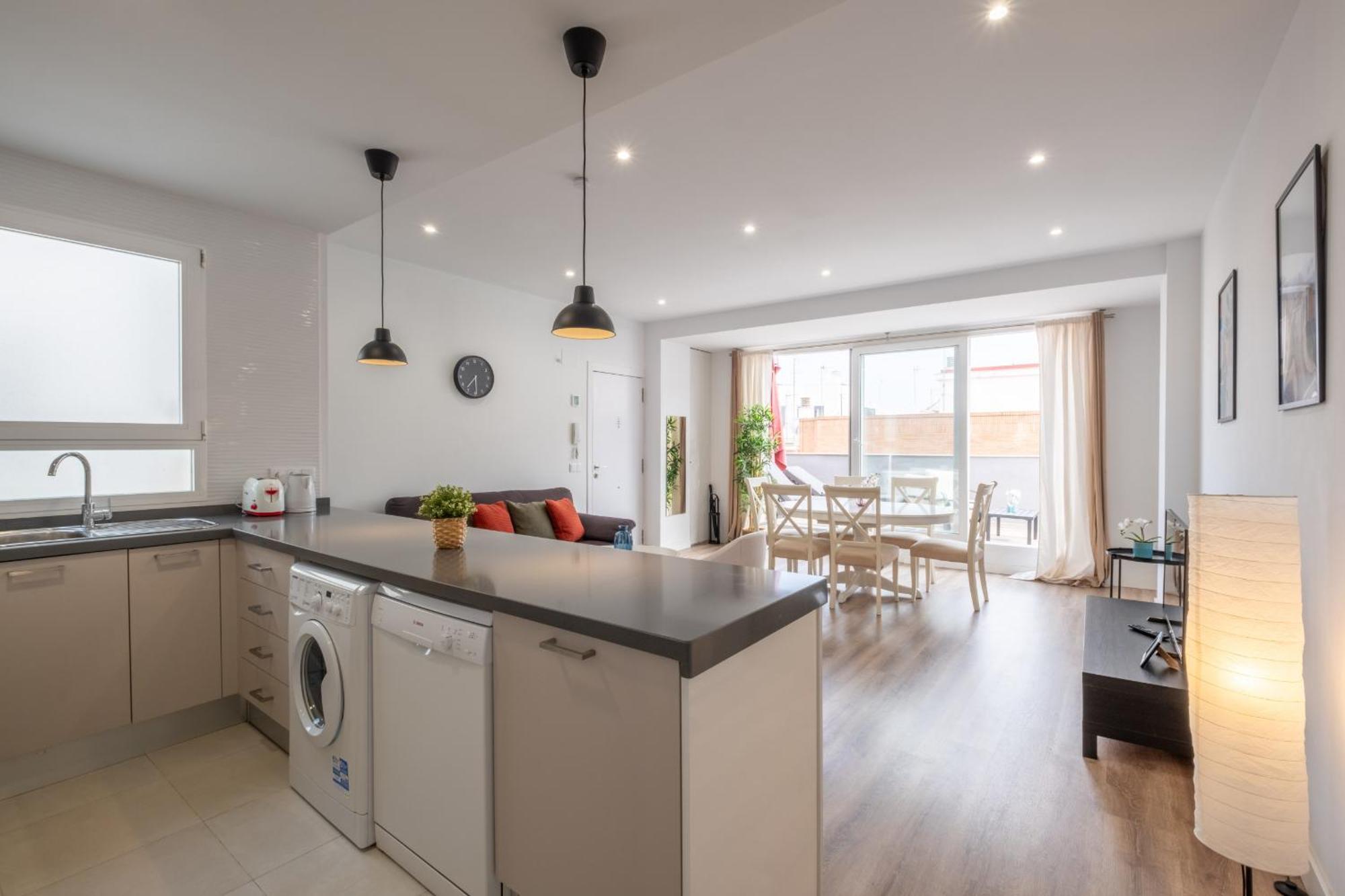 ולנסיה Spacious Penthouse With Private Terrace מראה חיצוני תמונה
